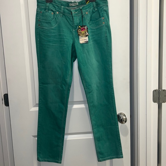 Z. Cavaricci Jeans Green Jeans Poshmark